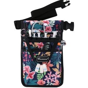 New! Nurse Fanny Pack Waist Bag Medical Supplies Black Pink Organizer Pouch